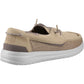 HEYDUDE Welsh Grip Classic Mesh Cotton Blend Men's Incense/Morel Brown Boat Shoes