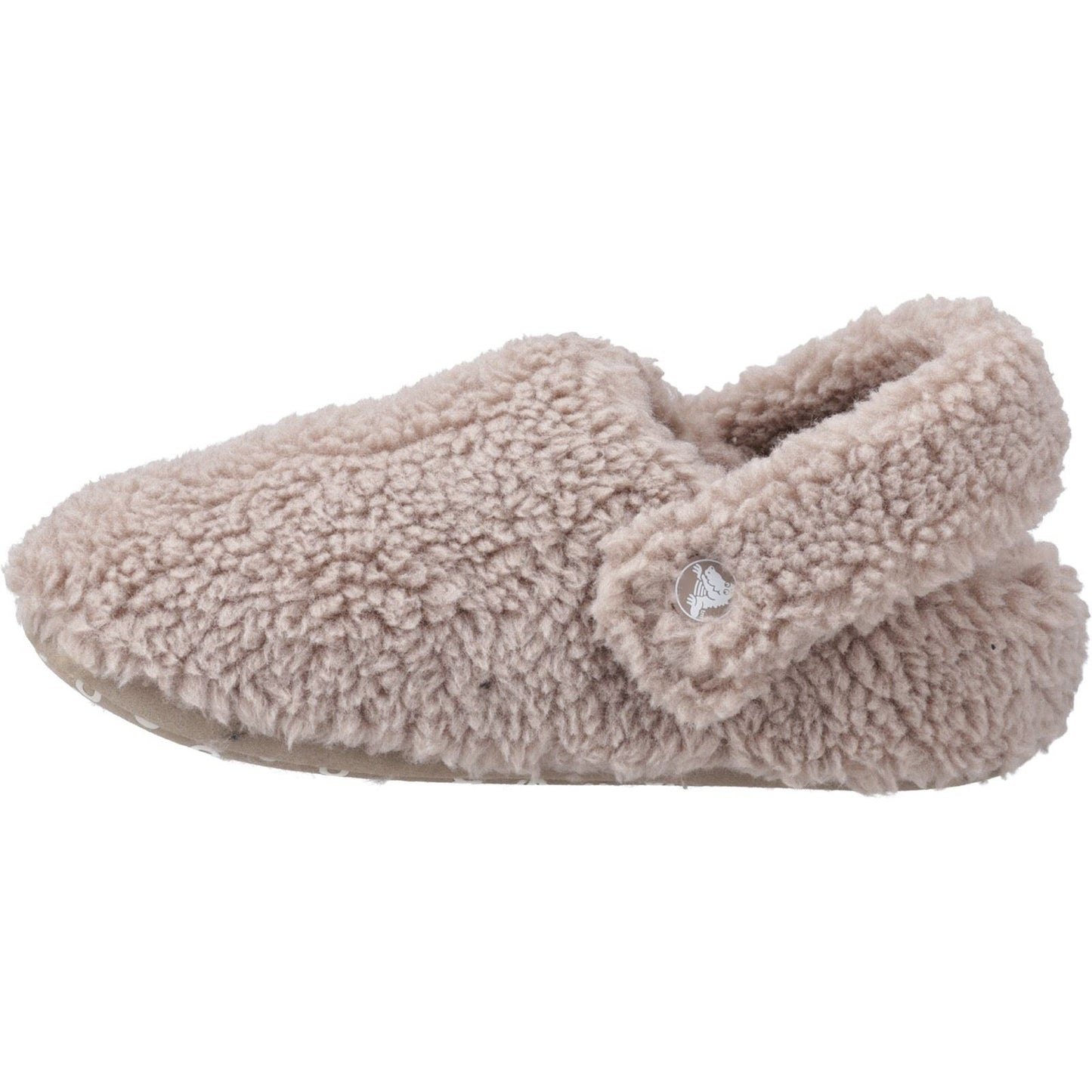 Crocs Unisex Kids Classic Cozzzy Slipper in Mushroom