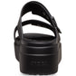 Crocs Women's Brooklyn Sandal Low in Black