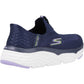 Skechers Women's Max Cushioning - Smooth Shoe in Navy/Lavender