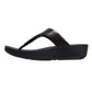 FitFlop Womens Black Lulu Sandals
