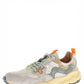 Flower Mountain Yamano 3 Off White/Green Trainers