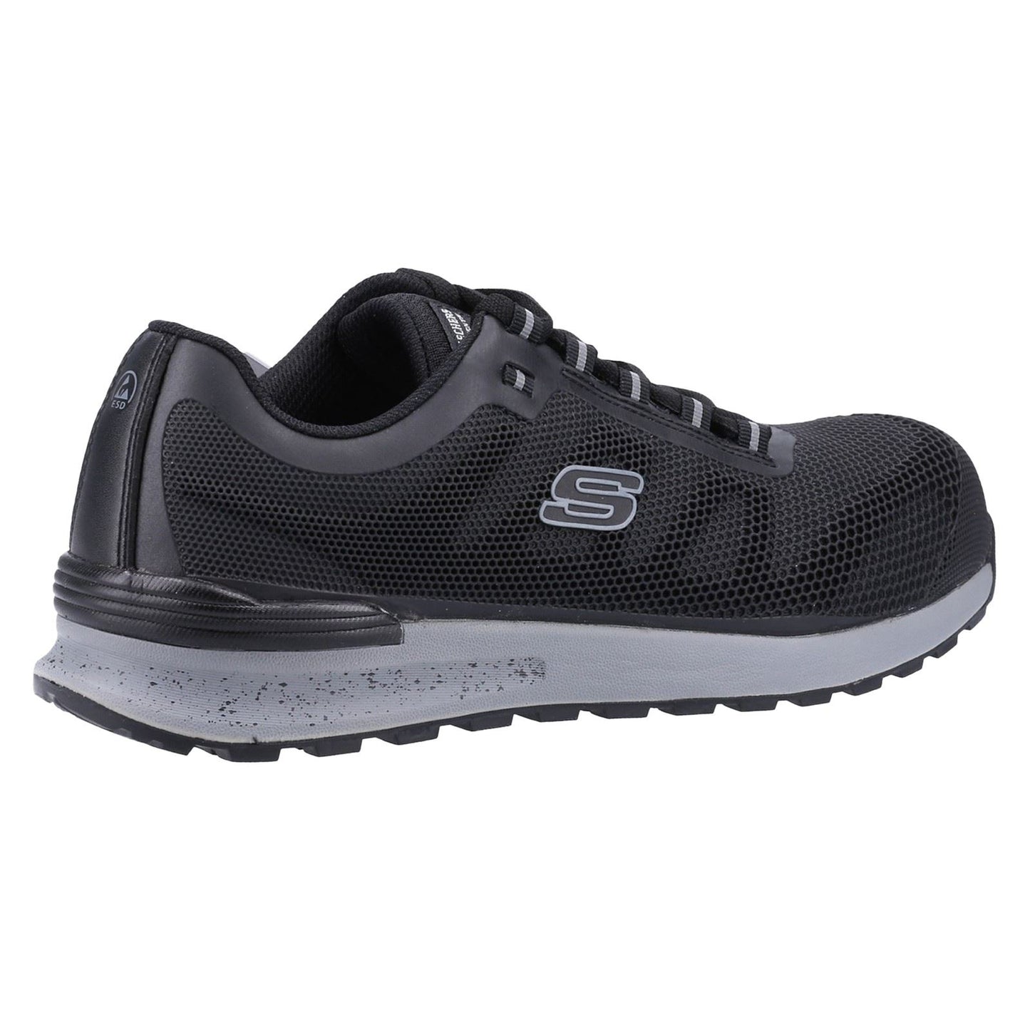 Skechers Workwear Bulklin Bragoo Textile Men's Black Safety Trainers