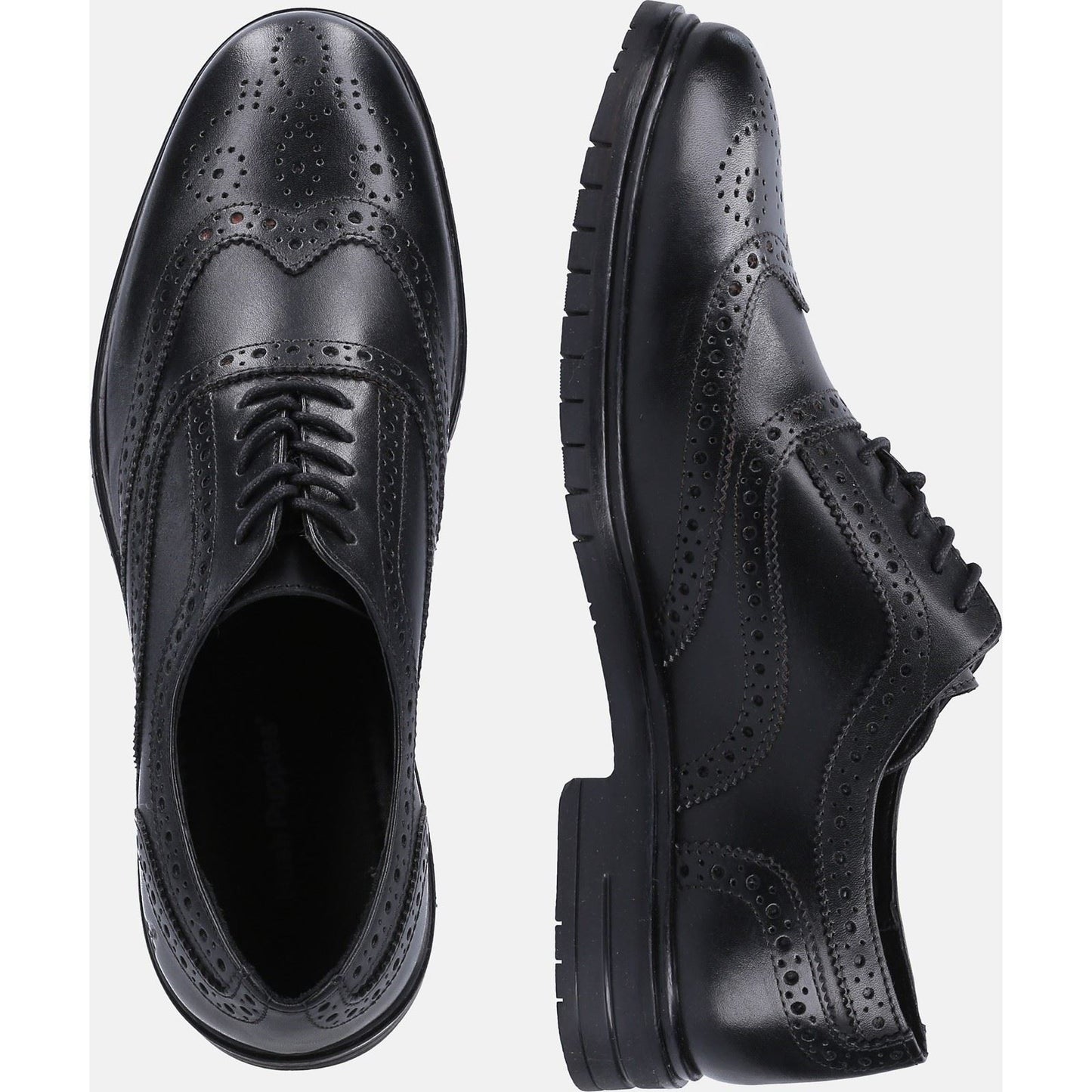 Hush Puppies Men's Santiago Lace Shoes in Black