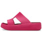 Crocs Getaway Platform Thermoplastic Women's Dragon Fruit Sandals