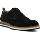 Dune Blaksley Leather Men's Black Lace-Up Shoes