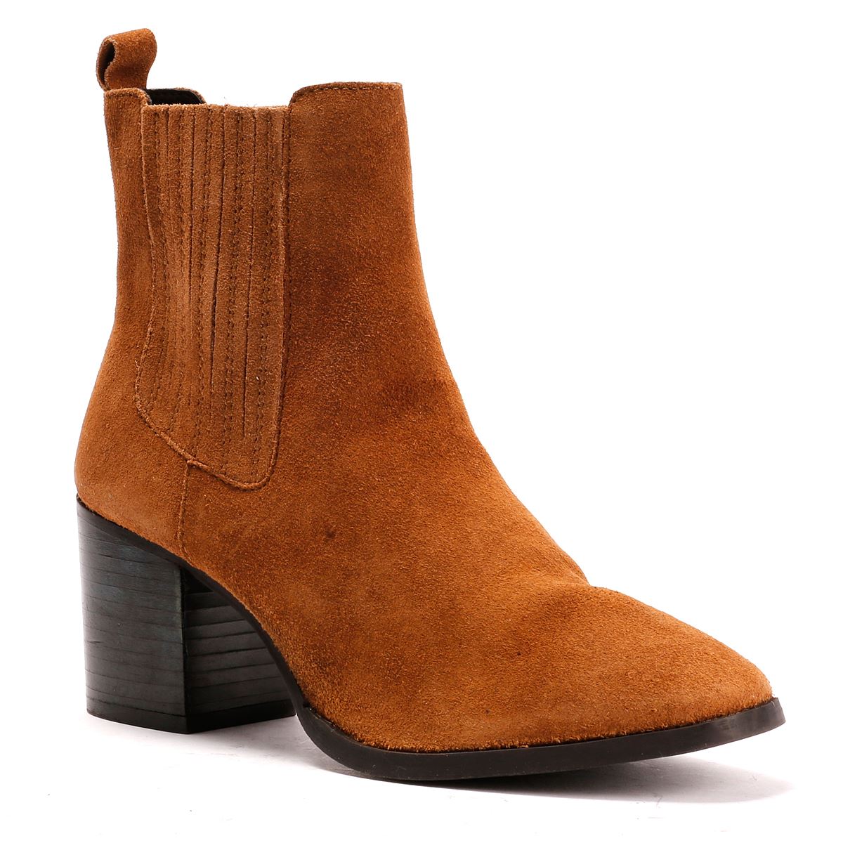Osprey London The Naples Suede Women's Tan Boots