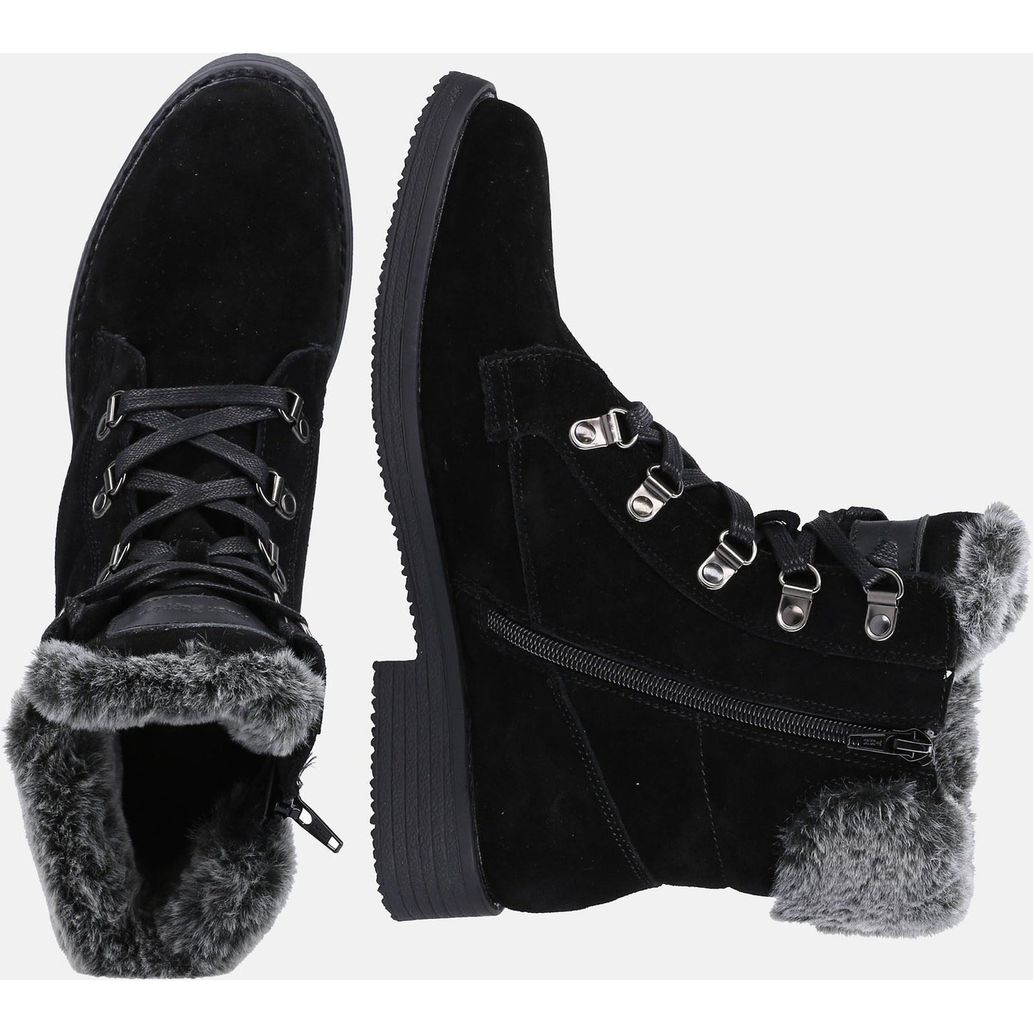 Hush Puppies Women's Florence Mid Boot in Black
