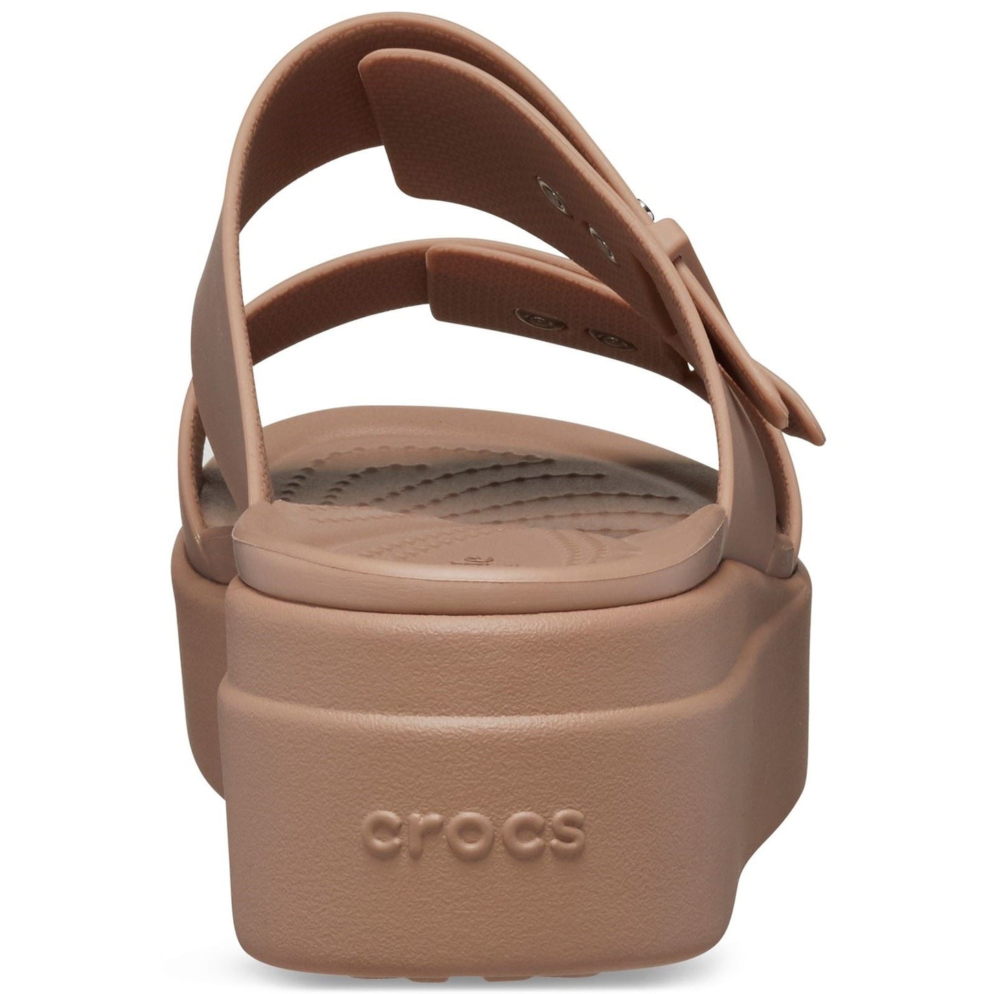 Crocs Women's Brooklyn Sandal Low in Latte