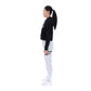 Reebok Avery Oversized Cropped Hoody Cotton Women's Black Hooded Sweatshirt