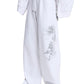 Ed Hardy Gothic Dragon Stone Wash Women's White Joggers