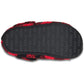 Crocs Classic Cozzzy Polyester Men's Varsity Red/Black Slippers