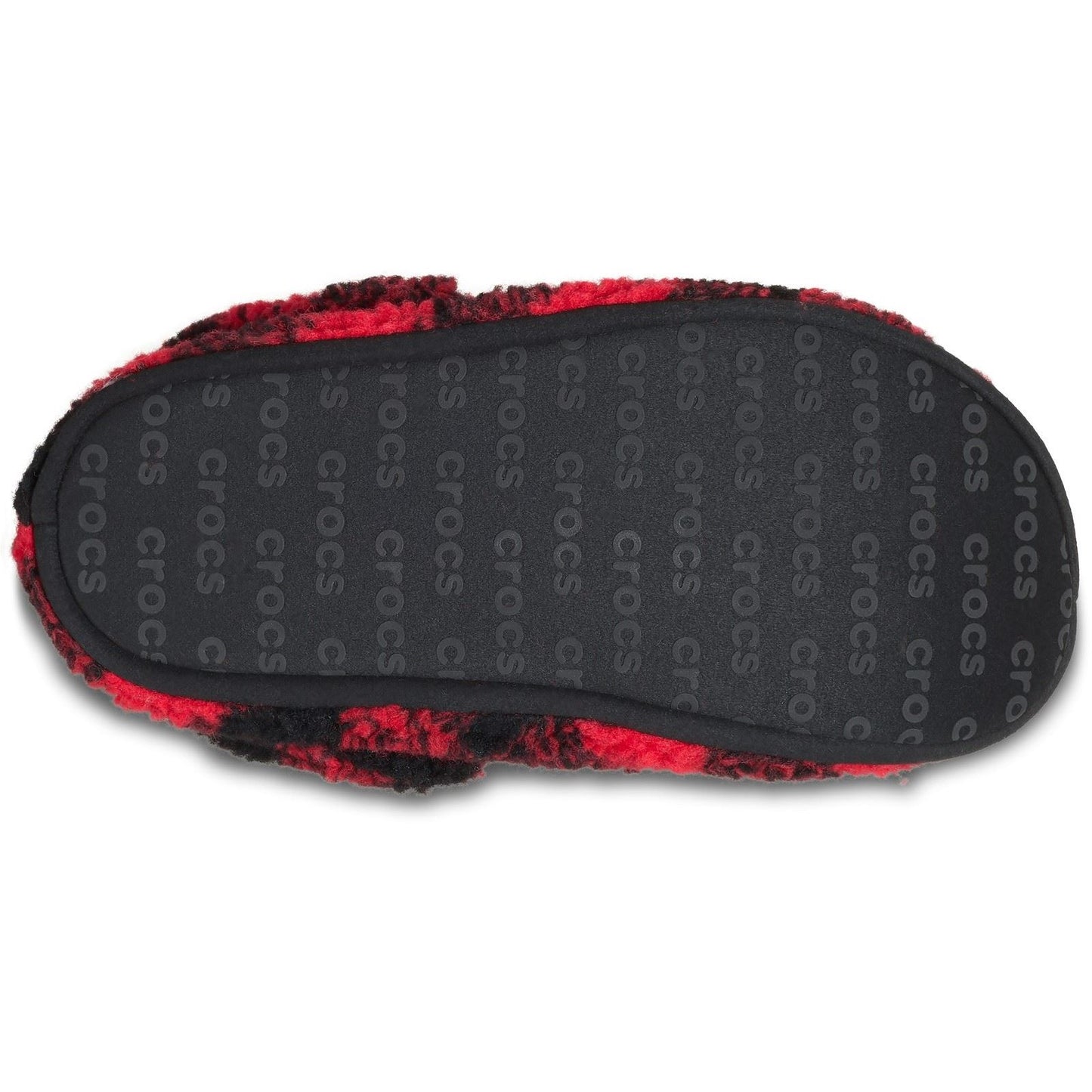 Crocs Classic Cozzzy Polyester Men's Varsity Red/Black Slippers