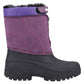 Cotswold Women's Venture Waterproof Winter Boot in Purple