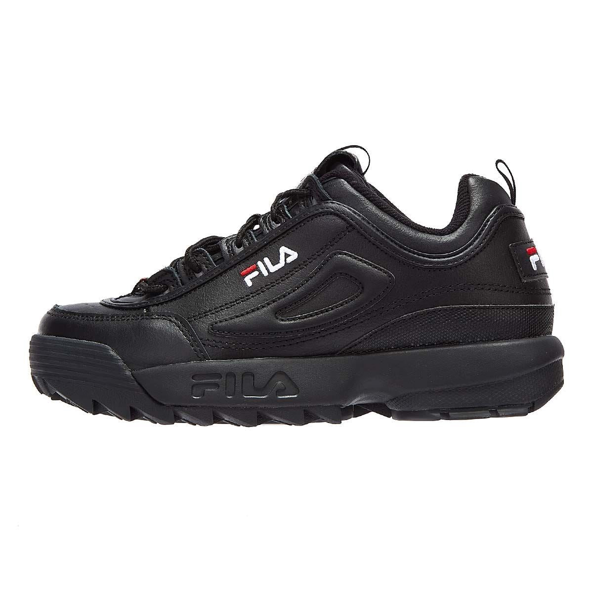 FILA - 5FM00002-14 UN DISRUPTOR II PREMIUM BLACK/WHT/FRED