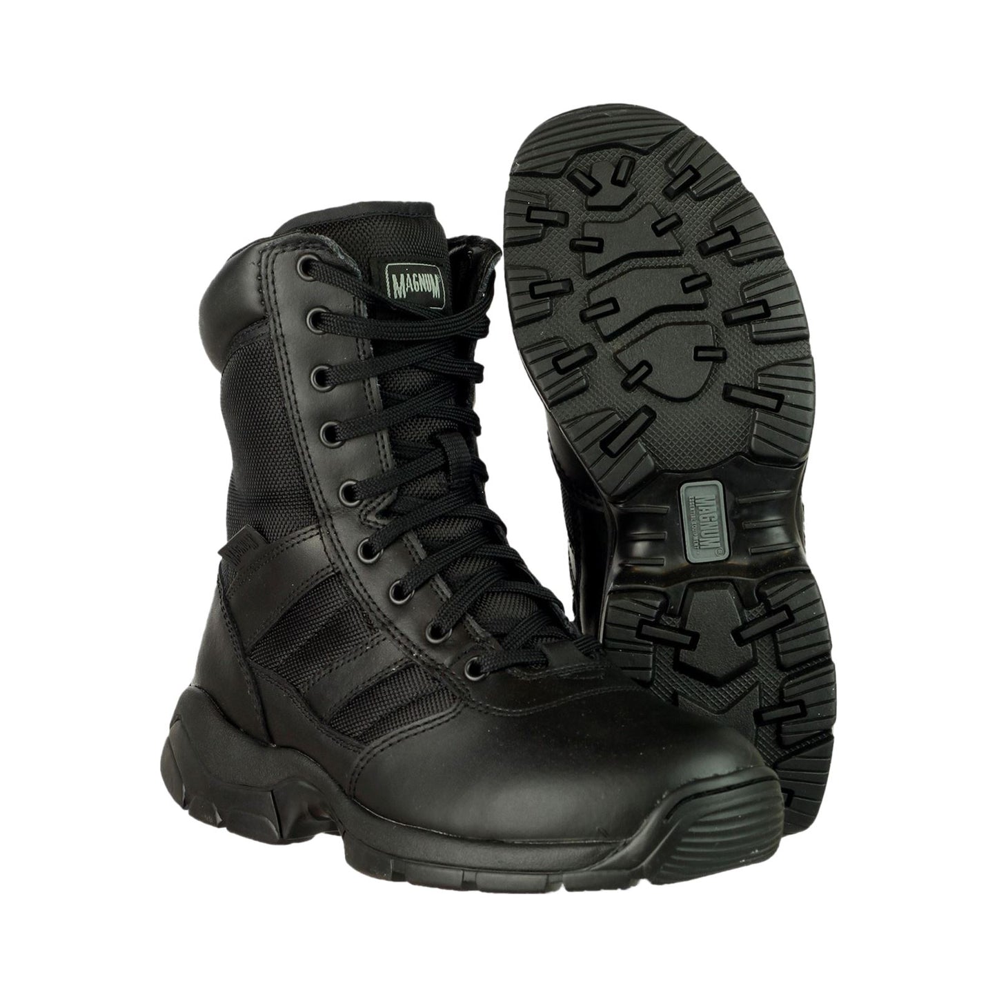 Magnum Men's Panther 8.0 Side-Zip Uniform Boot in Black