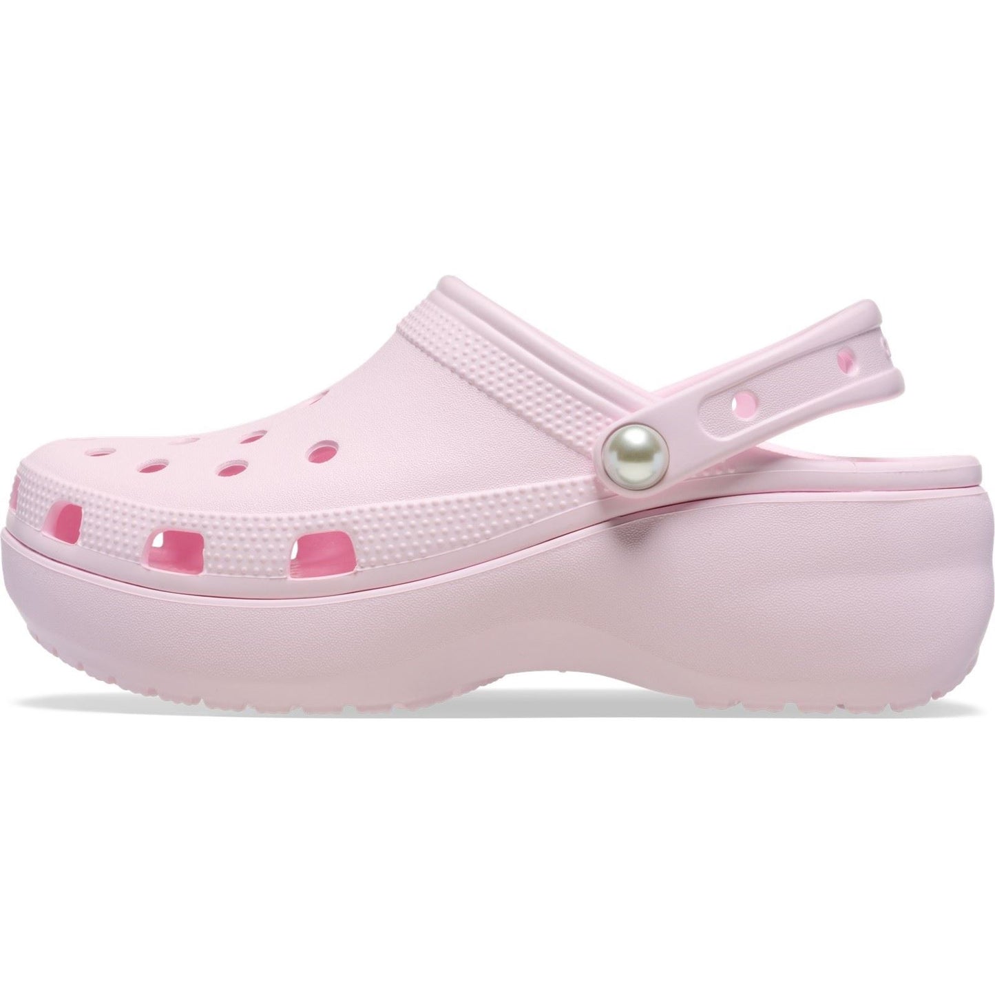 Crocs Classic Platform Thermoplastic Women's Pink Milk Clogs