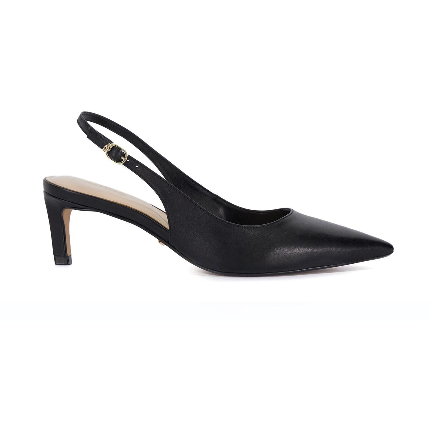 Dune Celinna Women's Black Pointy Slingback Shoes