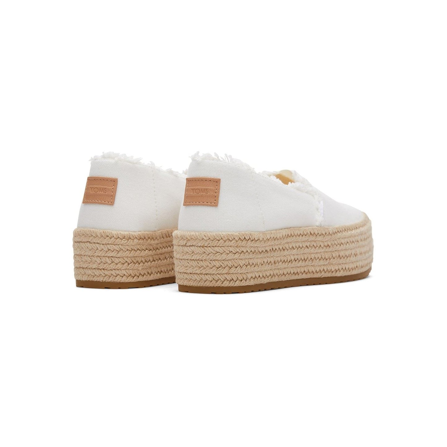 TOMS Women's Valencia Espadrille in White
