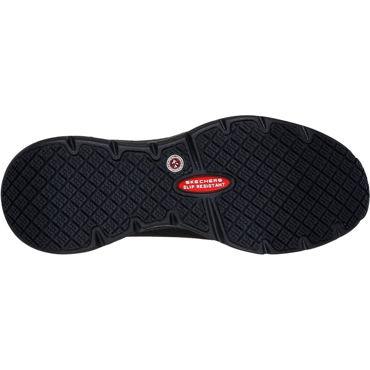 Skechers Workwear Arch Fit SR Ebinal Textile Women's Black Safety Trainers