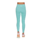 Skechers Performance GOWALK Wear High Waisted Nylon Women's Light Turquoise Sports Leggings