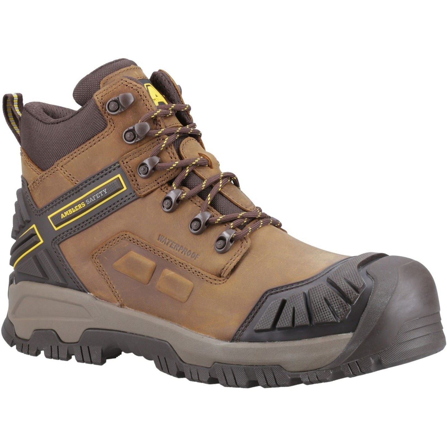Amblers Safety Men's AS961C Quarry Safety Boot in Brown
