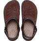 Crocs Men's Yukon Vista II Clog in Espresso/Mushroom
