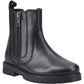 Hush Puppies Liana Leather Youth Black Boots