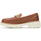 Hush Puppies Jodie Leather Women's Cognac Loafers