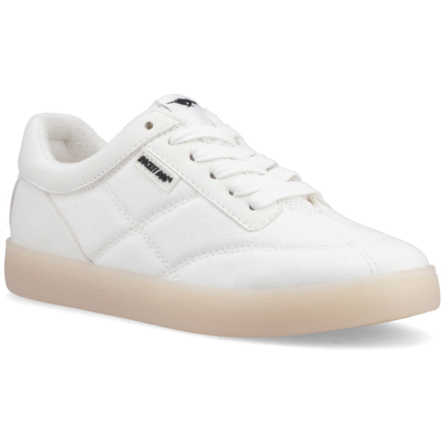 Rocket Dog Kitty Canvas PU Cotton Women's White Shoes