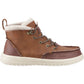HEYDUDE Bradley Tumbled Classic Polyurethane Men's Cognac/Multi Ankle Boots