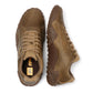 Caterpillar Gridlock Lo Full Grain Leather Men's Beaned Brown Lace-Up Shoes