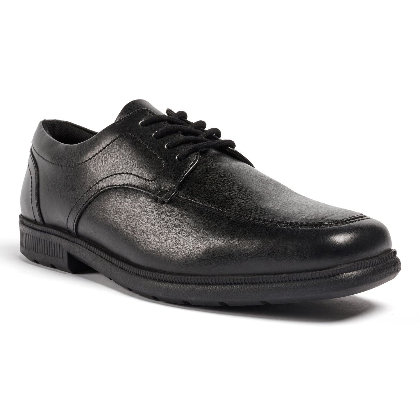 Pod Hornet Leather Youth Black Shoes