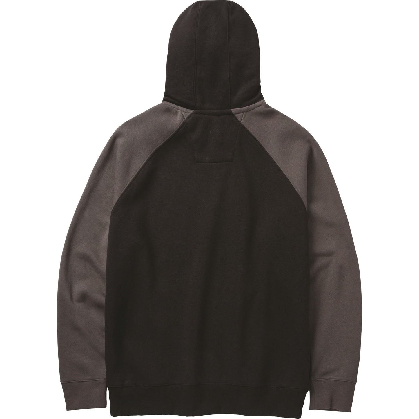 Caterpillar Men's Raglan Hooded Sweatshirt in Black/Magnet
