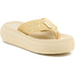 Rocket Dog Women's Sandy Raffia Sandal in Natural