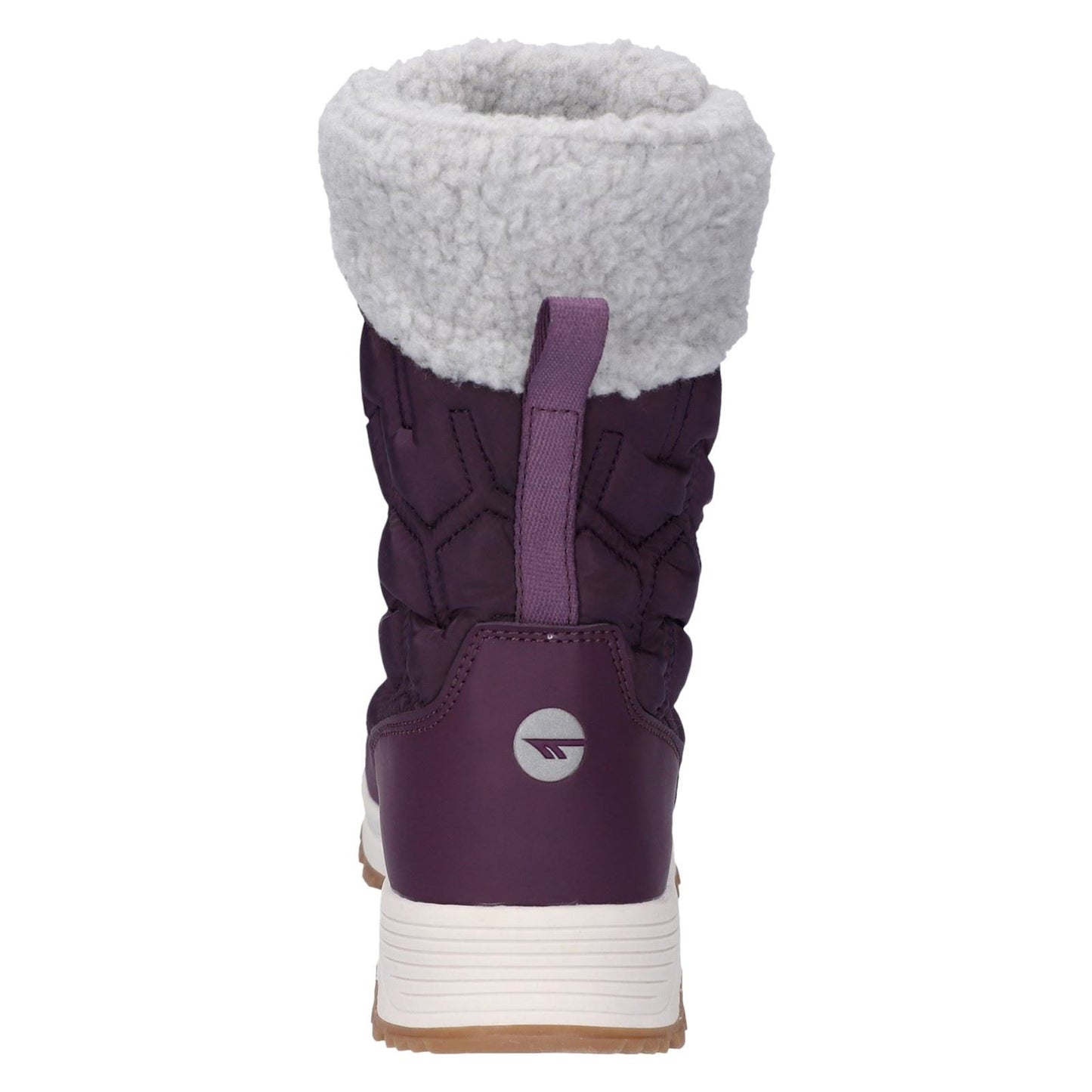 Hi-Tec Sophia Nylon Women's Italian Plum/Sepia Rose Winter Ankle Boots
