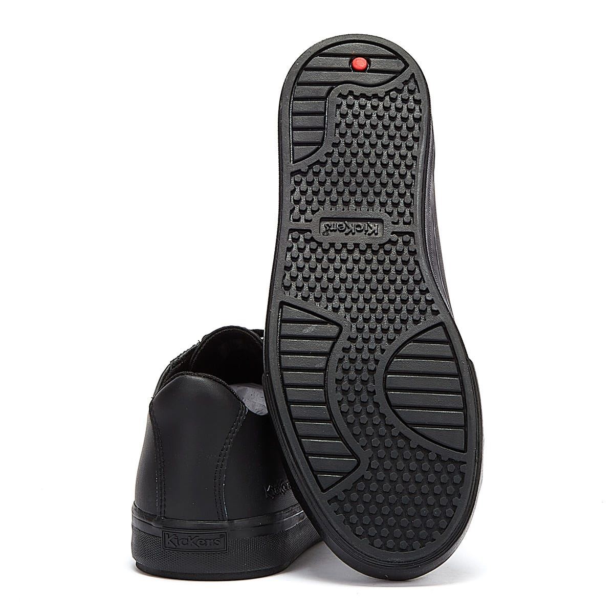 Kickers - 114726 UN TOVNI LACER LTHR BLACK