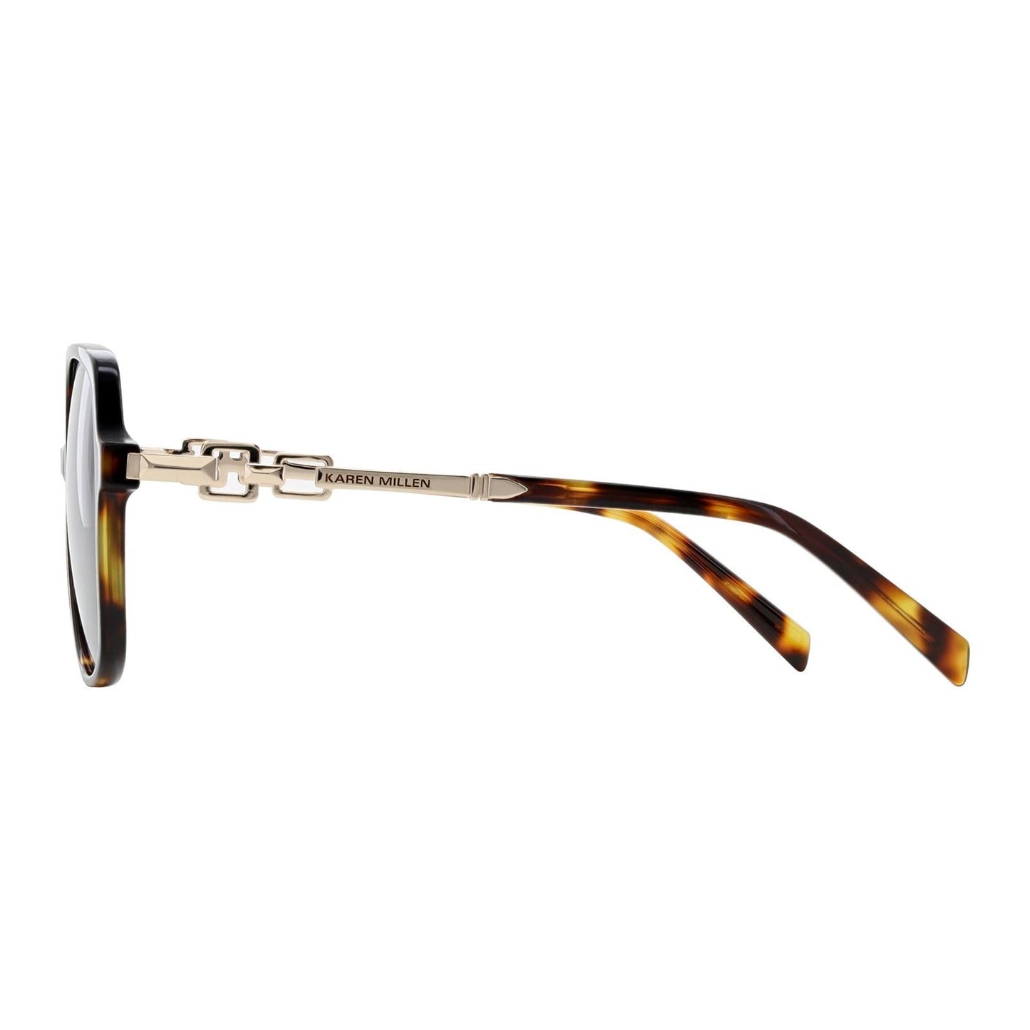 Karen Millen Women's Thea Sunglasses in Classic Tortoiseshell